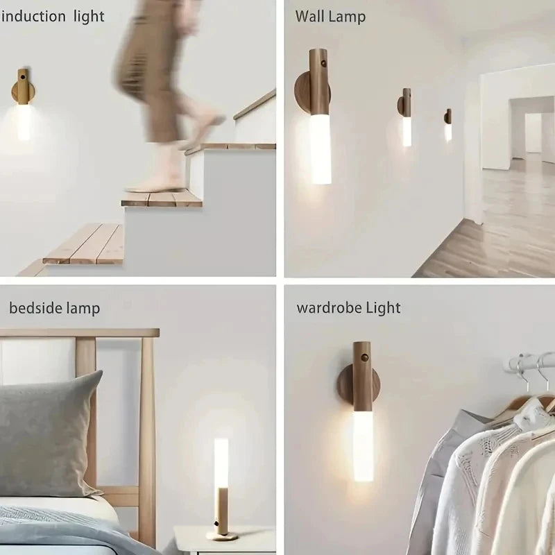 Human Body Induction Lamp USB Charging Smart Motion Sensor