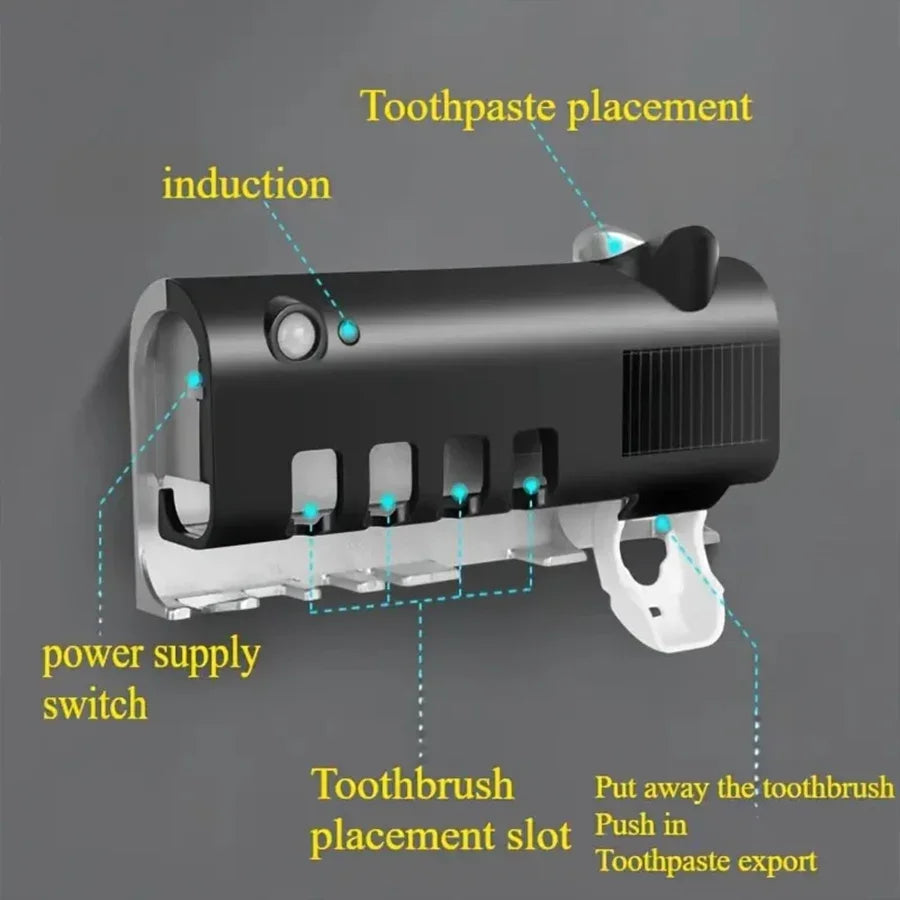 UV Toothbrush Sterilizer & Dispenser