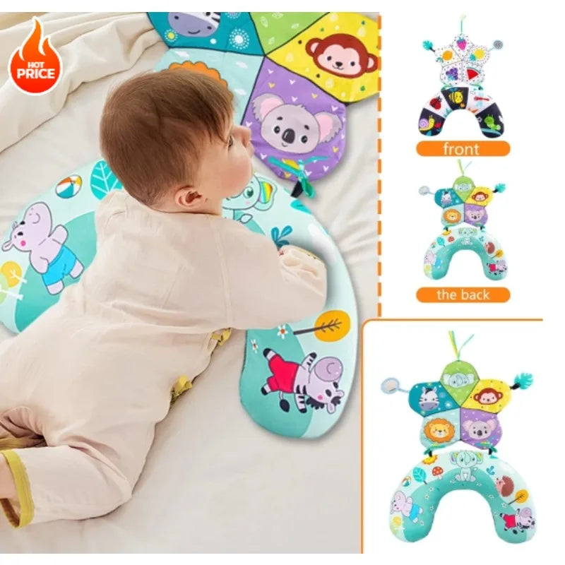 Baby Tummy Pillow - Newborn Head Support & Training,