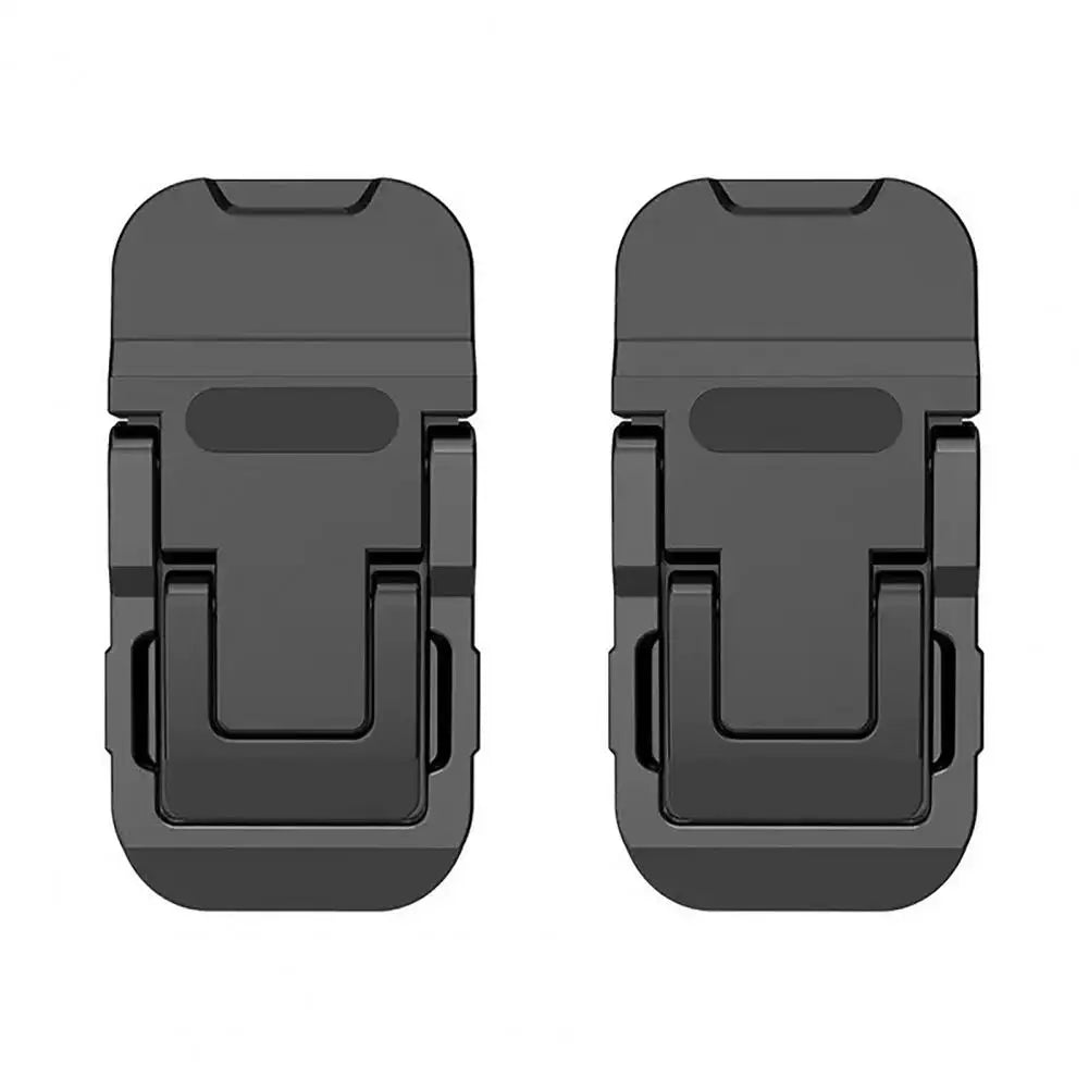 1 Pair Laptop Stand Computer Keyboard Holder Foldable Mini Size Computer Support Holder Space-saving Desk Organizer Laptop Riser