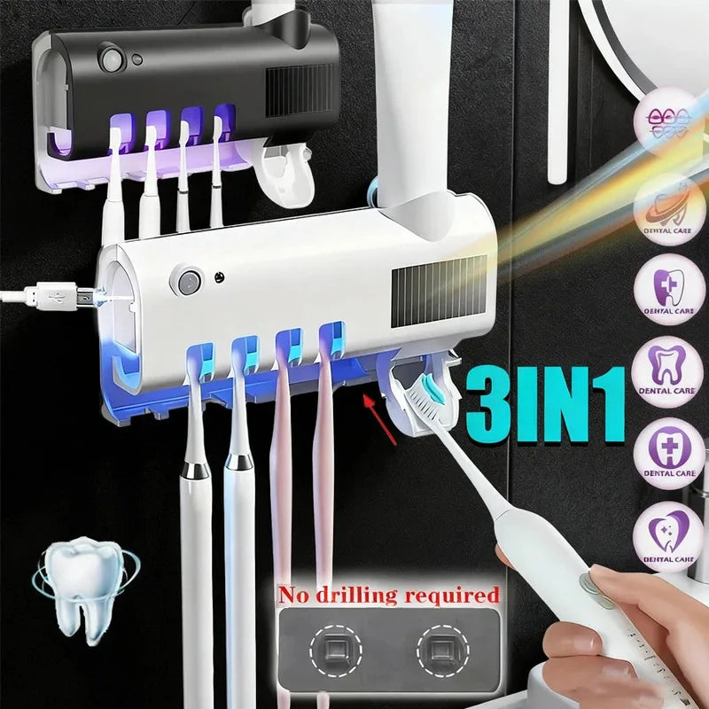UV Toothbrush Sterilizer & Dispenser
