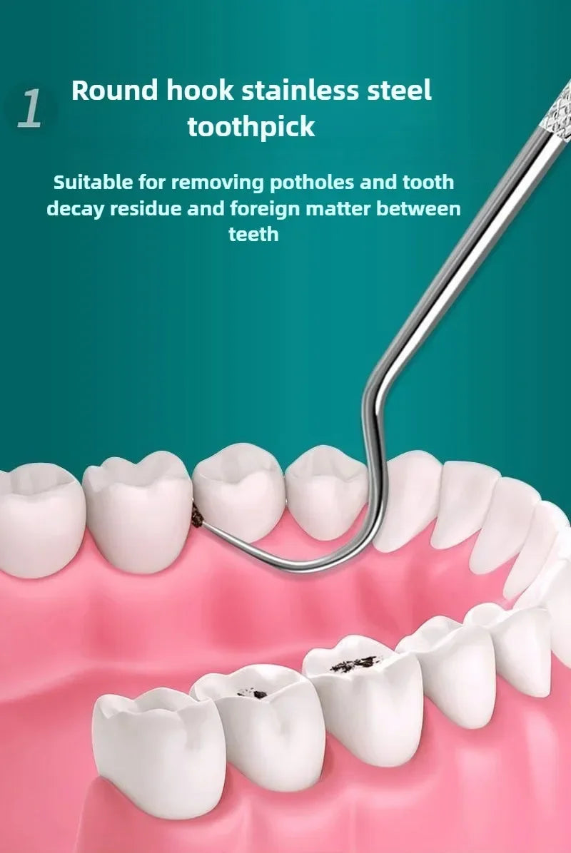 Reusable Stainless Steel Toothpicks