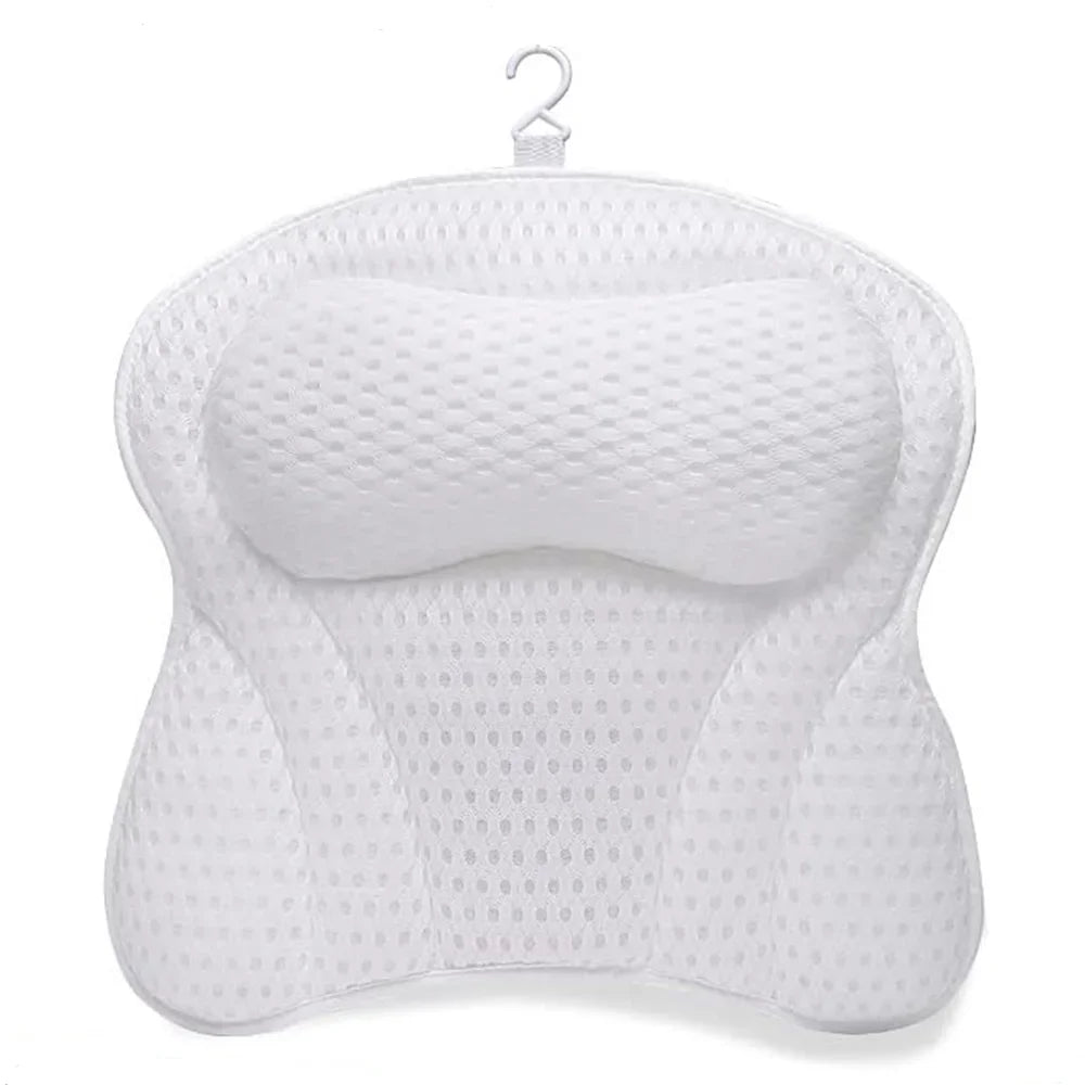 Bathtub Pillow for Tub, Bath Pillow for Neck & Back Support
