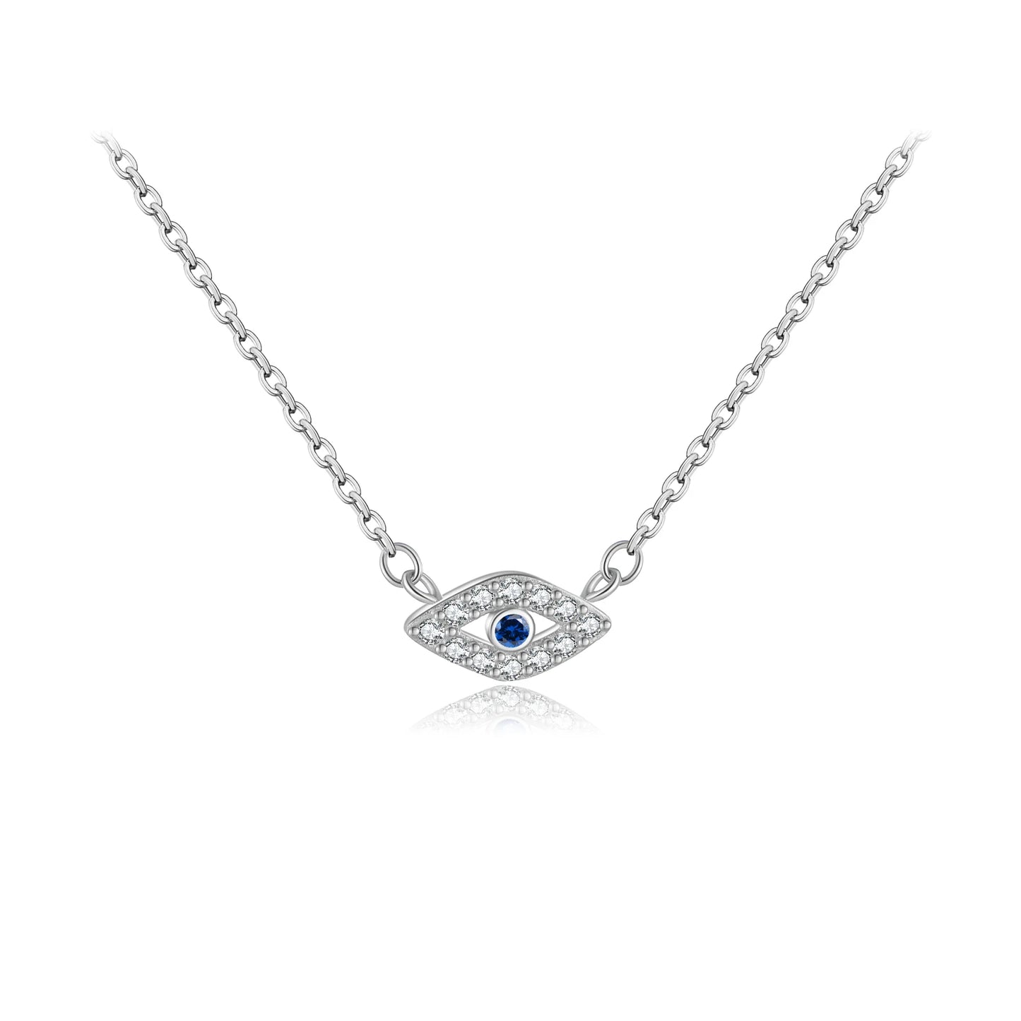 ANDYWEN Winter 925 Sterling Silver Gold Locky Eye Blue