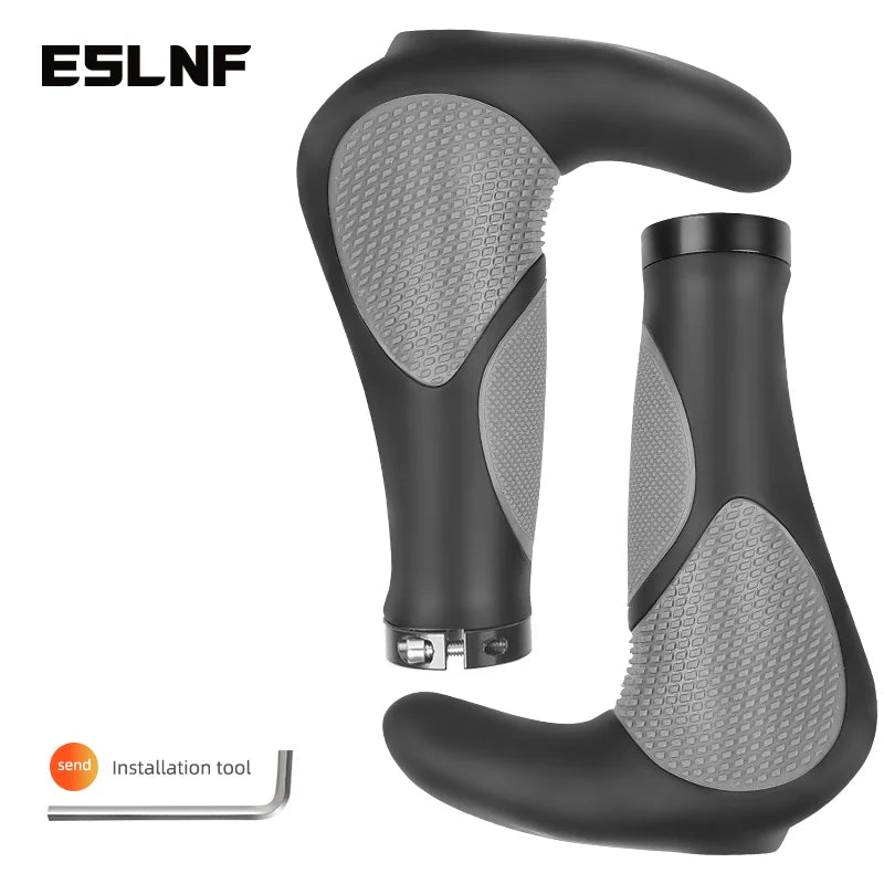 Shockproof Bike Handlebar Grips Anti-slip Mountain Bike Grips Comfortable Ergonomic Road Bicycle Handlebar Grip Bike Accessories