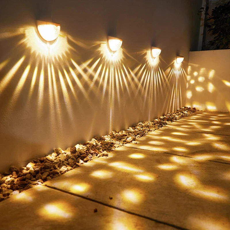 Solar Light Wall Lamps Outdoor - Waterproof