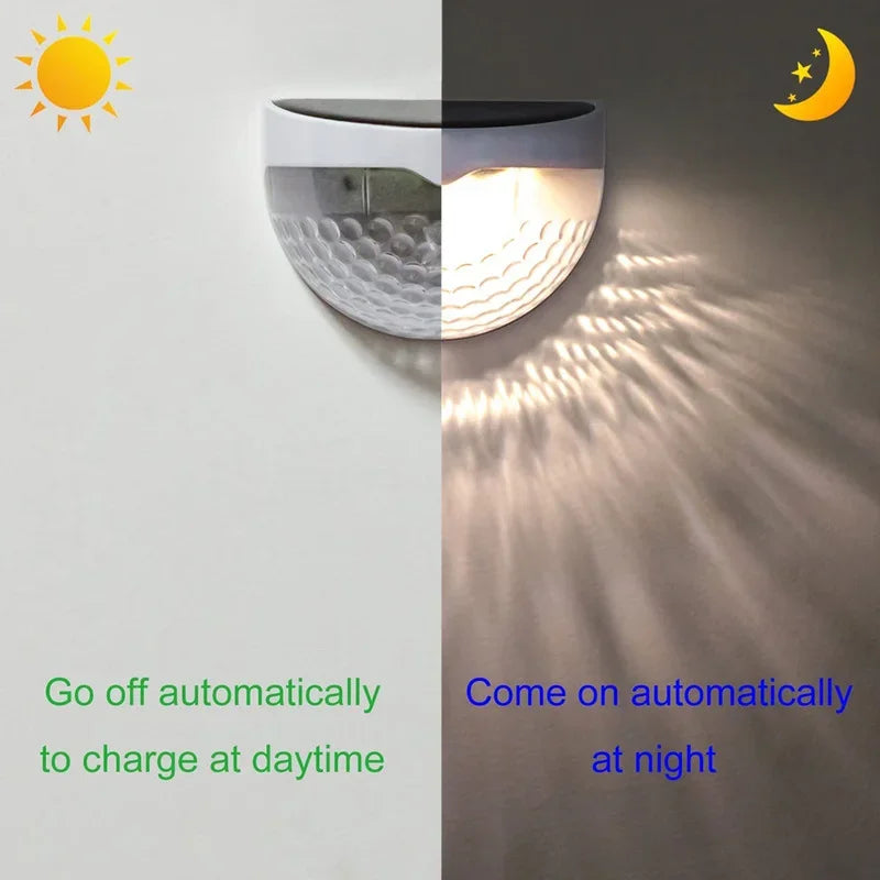 Solar Light Wall Lamps Outdoor - Waterproof