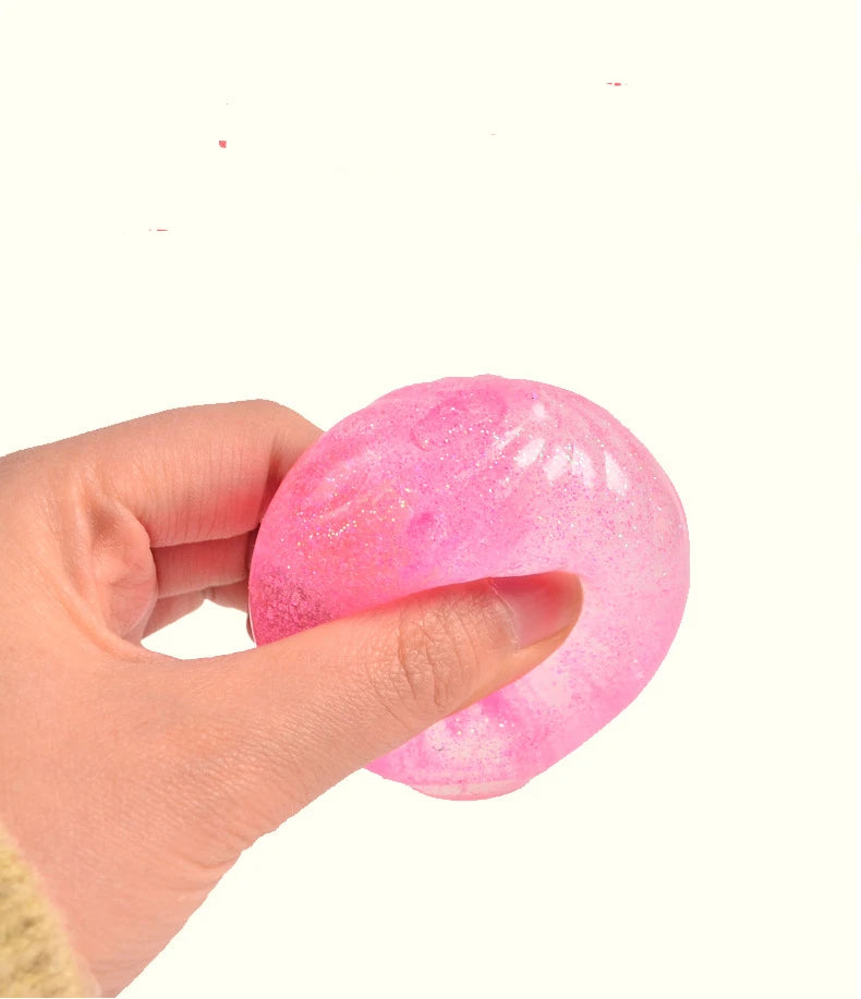 2024 Squishy Funny Maltose Syrup Stress Balls Gold Flour Buns Dumplings Pinched Squeezed Fingertip Toys Antistress Kids Toy Gift