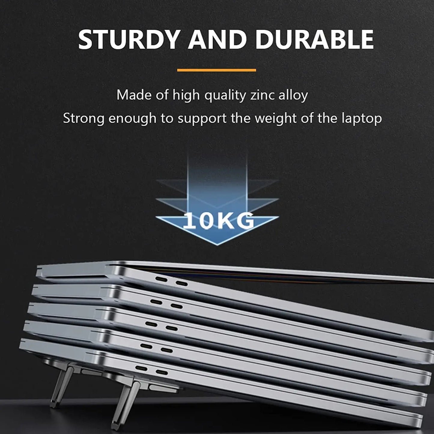 Portable Mini Laptop Stand for Computer Keyboard Holder AdjustableLegs Laptop Stands for Macbook Pro Air Pc Notebook Bracket