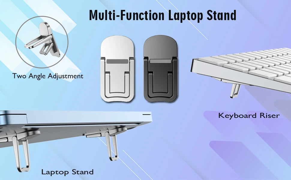 Portable Mini Laptop Stand for Computer Keyboard Holder AdjustableLegs Laptop Stands for Macbook Pro Air Pc Notebook Bracket