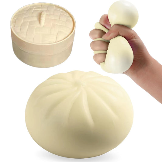 Squishy Dumpling Sensory Toys Mystery Dumpling Squishy Stress Relief Fidget Easter Gifts for Adults