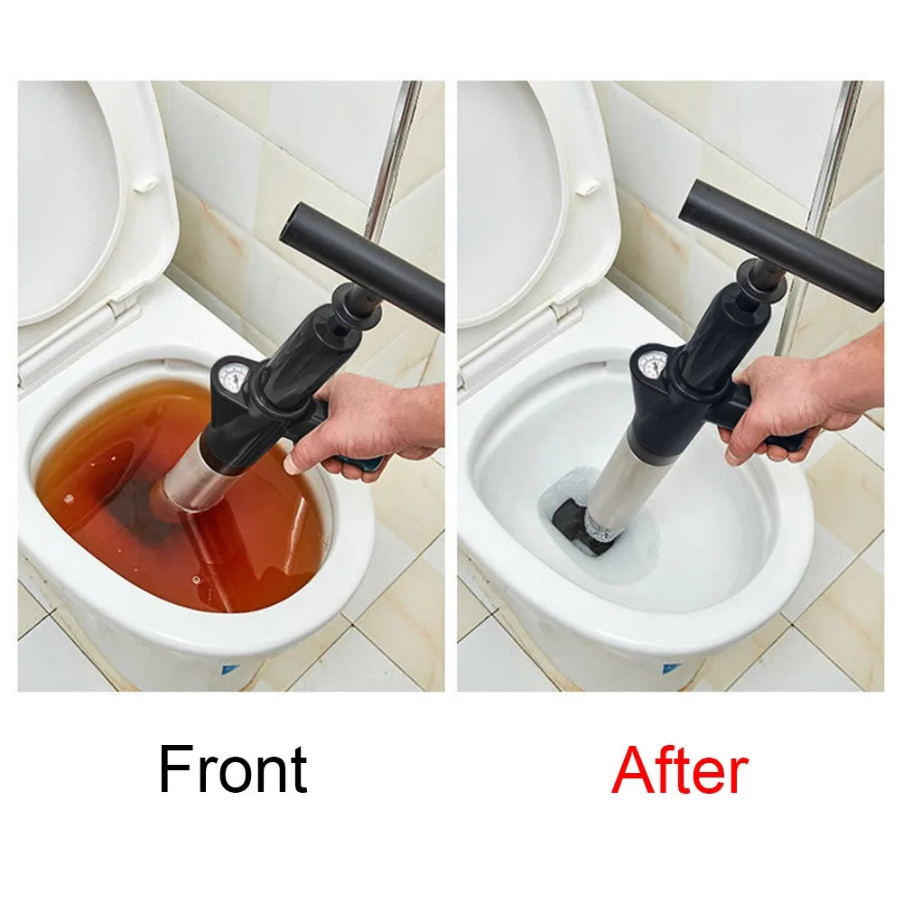 Toilet Unclogger Can Instantly Clear The Sewer Block The Toilet And Create A Universal Kitchen Floors Drain With Air Pressure