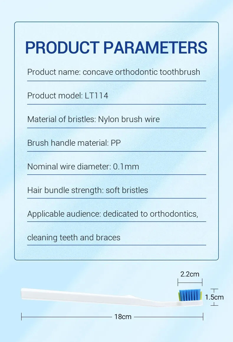 Orthodontic Toothbrush Set