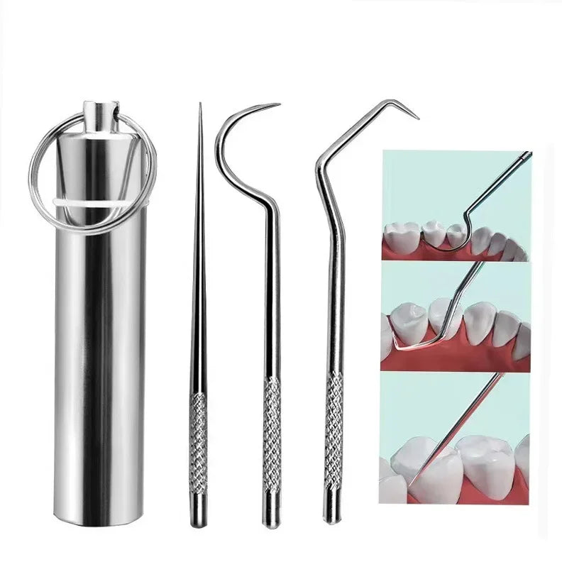 Reusable Stainless Steel Toothpicks