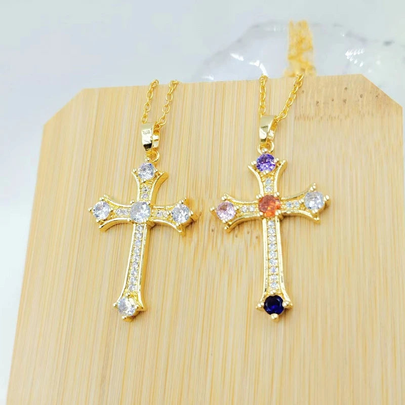 Fashionable Jesus Cross Necklace