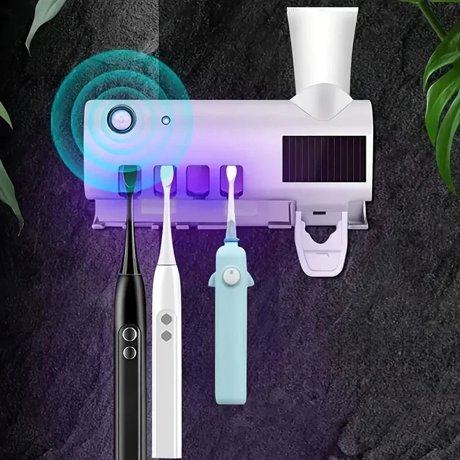 UV Toothbrush Sterilizer & Dispenser