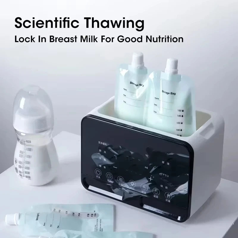 Baby Bottle Warmer for Newborn with Accurate Temperature Control Timer Fast Multifunctional for Baby Milk Food Accessories