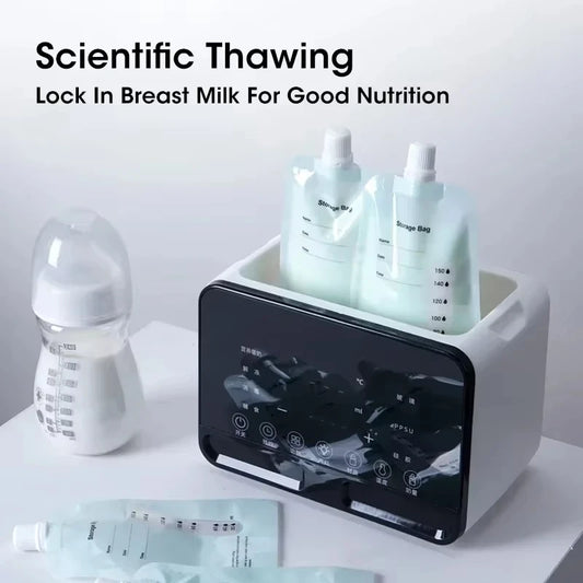 Baby Bottle Warmer for Newborn with Accurate Temperature Control Timer Fast Multifunctional for Baby Milk Food Accessories