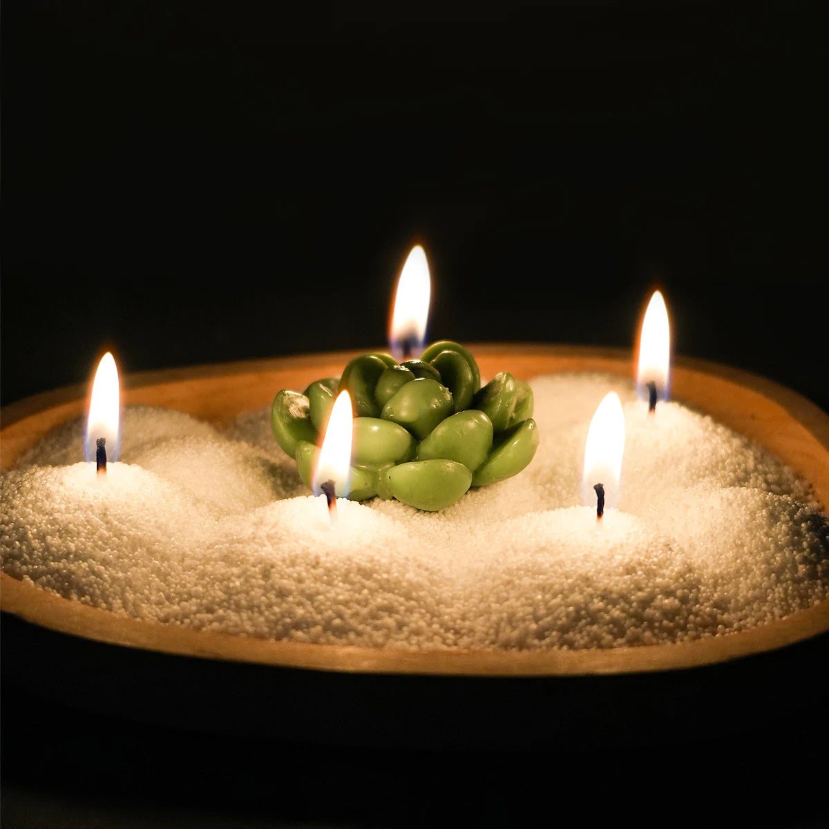 906g White Sand Wax Making Materials DIY Scented Candle Accessories Ice Flower Wax Snowflake Wax Pearl Candles Sand Painting Too