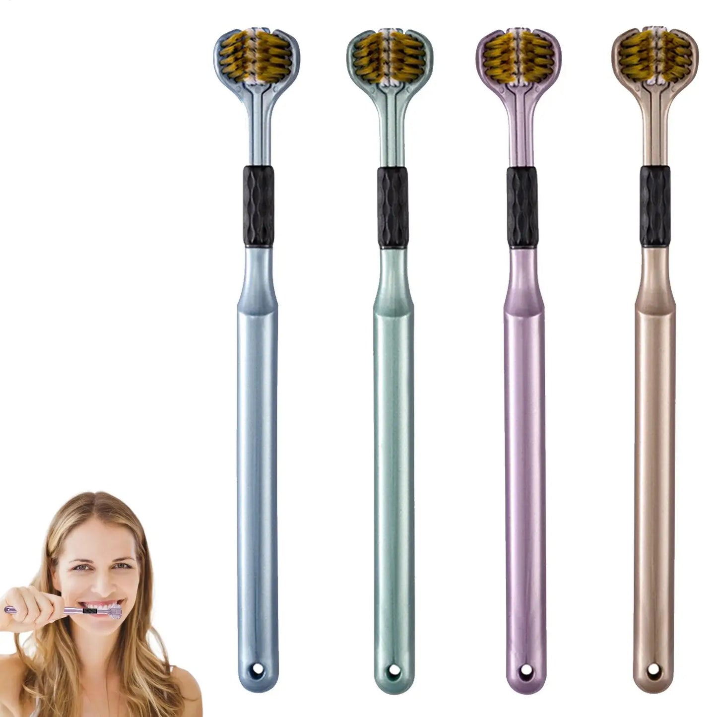 3-Sided Toothbrush