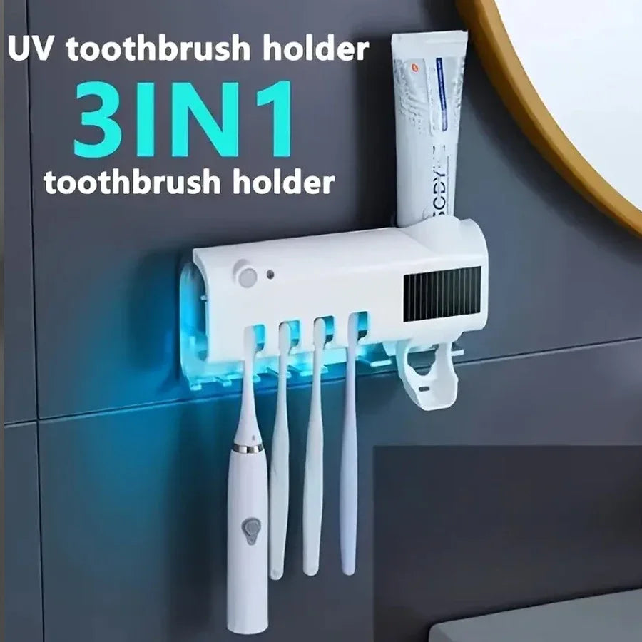 UV Toothbrush Sterilizer & Dispenser