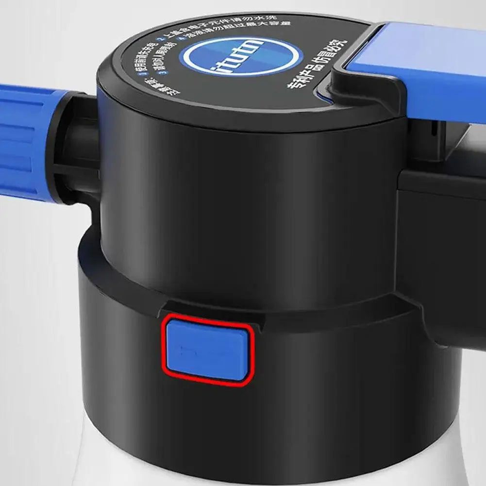 1.5L electric foam spray car washing foam generator foam gun 1h durable car washing foam washing