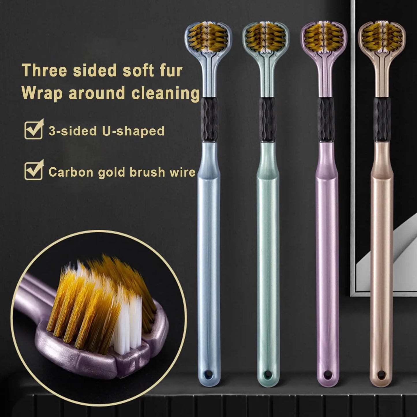 3-Sided Toothbrush