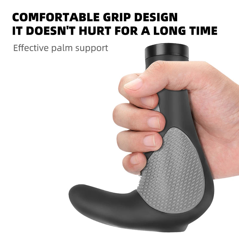 Shockproof Bike Handlebar Grips Anti-slip Mountain Bike Grips Comfortable Ergonomic Road Bicycle Handlebar Grip Bike Accessories