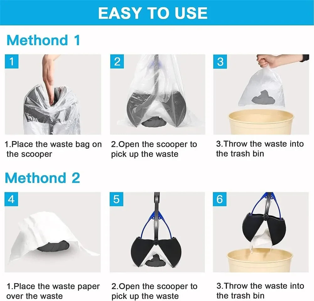 Long Handle Dog Poop Scooper