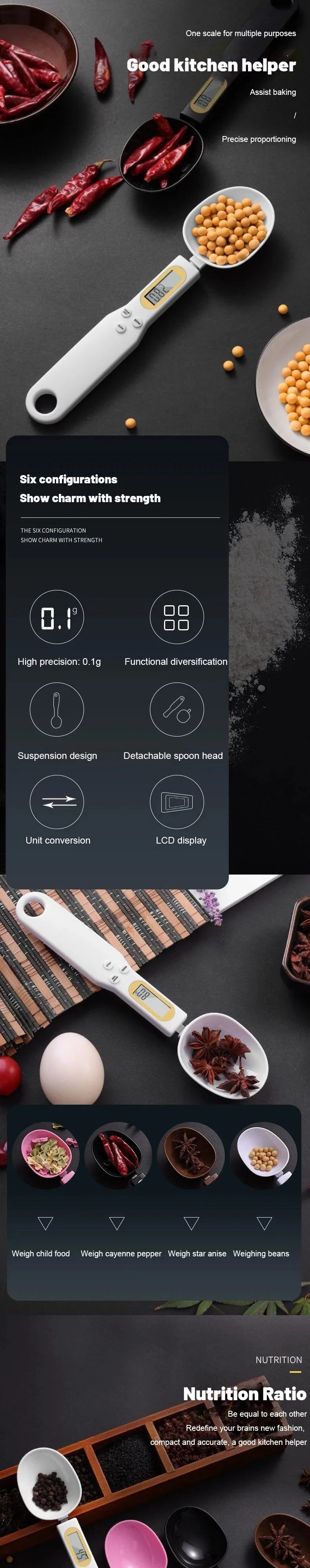 LCD Digital Measuring Spoon
