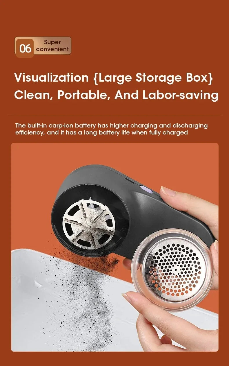 Rechargeable Electric Lint Remover