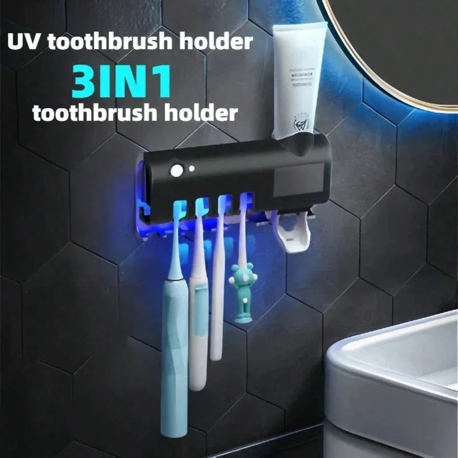 UV Toothbrush Sterilizer & Dispenser