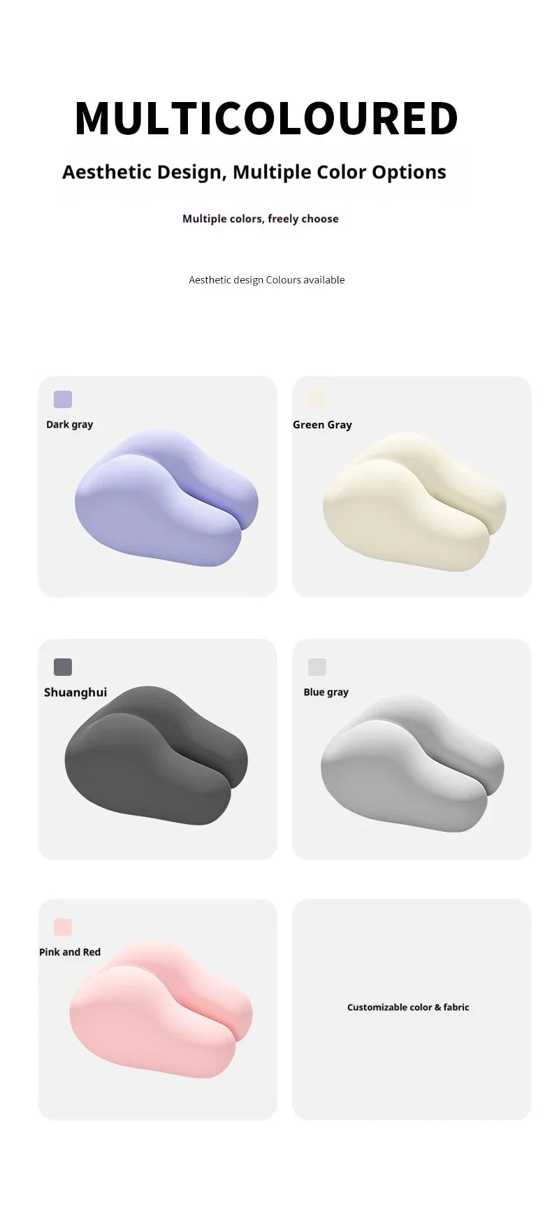 Hip-shaped Pillow for Stomach Sleeping,