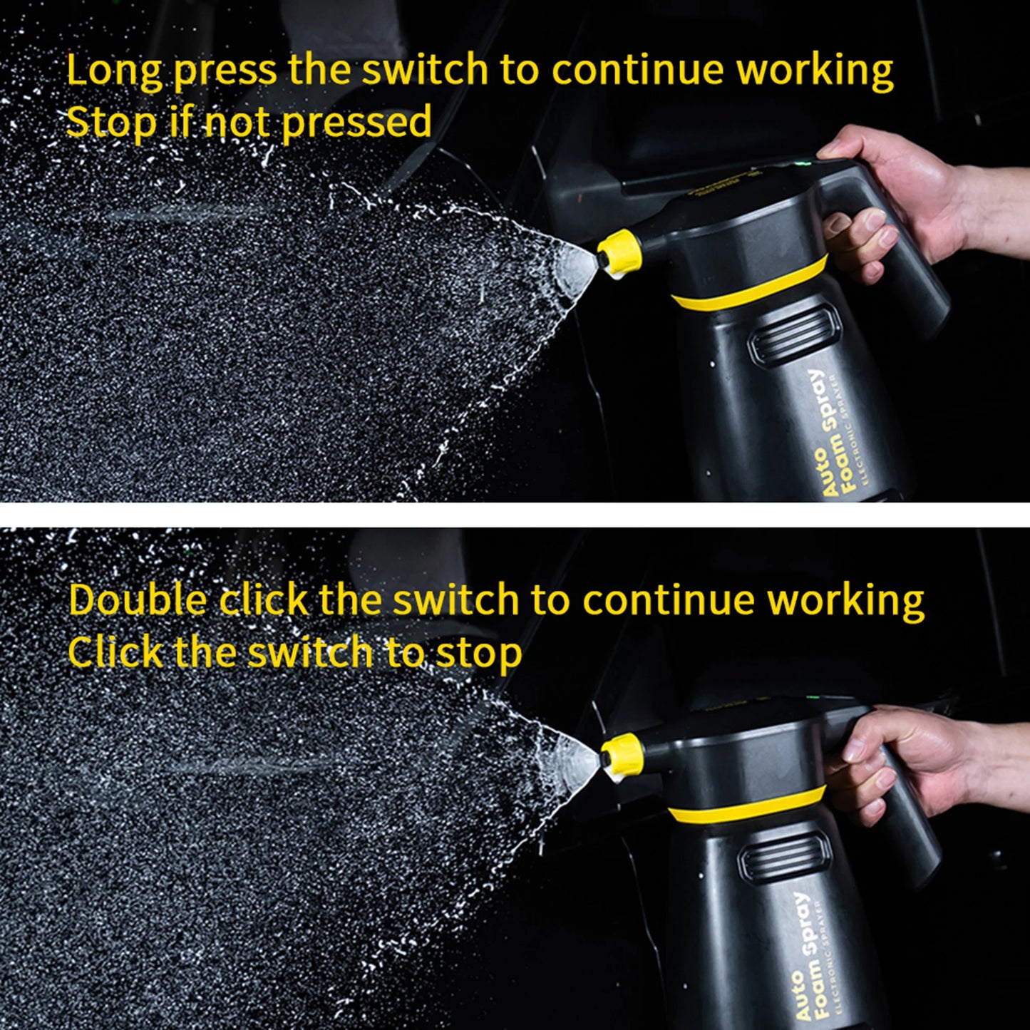 Electric Foam Sprayer Battery Powered for Car Wash FoamCannon