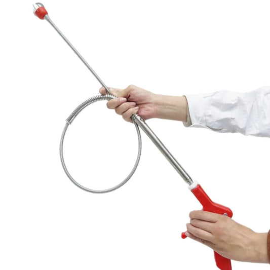 Toilet Unclogger Tool Pipeline  Drain Unblocking Kit One-Stop Plumbing Cleaning Solution Floor Drains  Sewers Efficient Durable