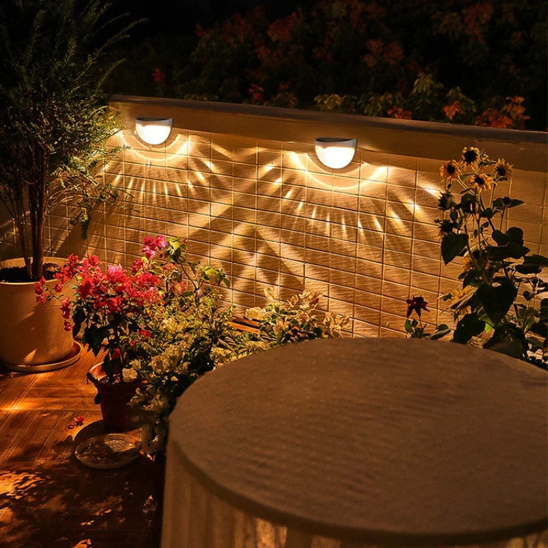 Solar Light Wall Lamps Outdoor - Waterproof