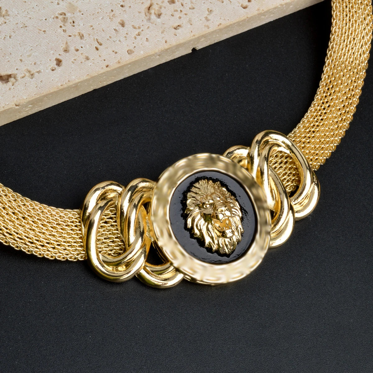 Luxury Dubai Jewelry Set for Women 18K gold