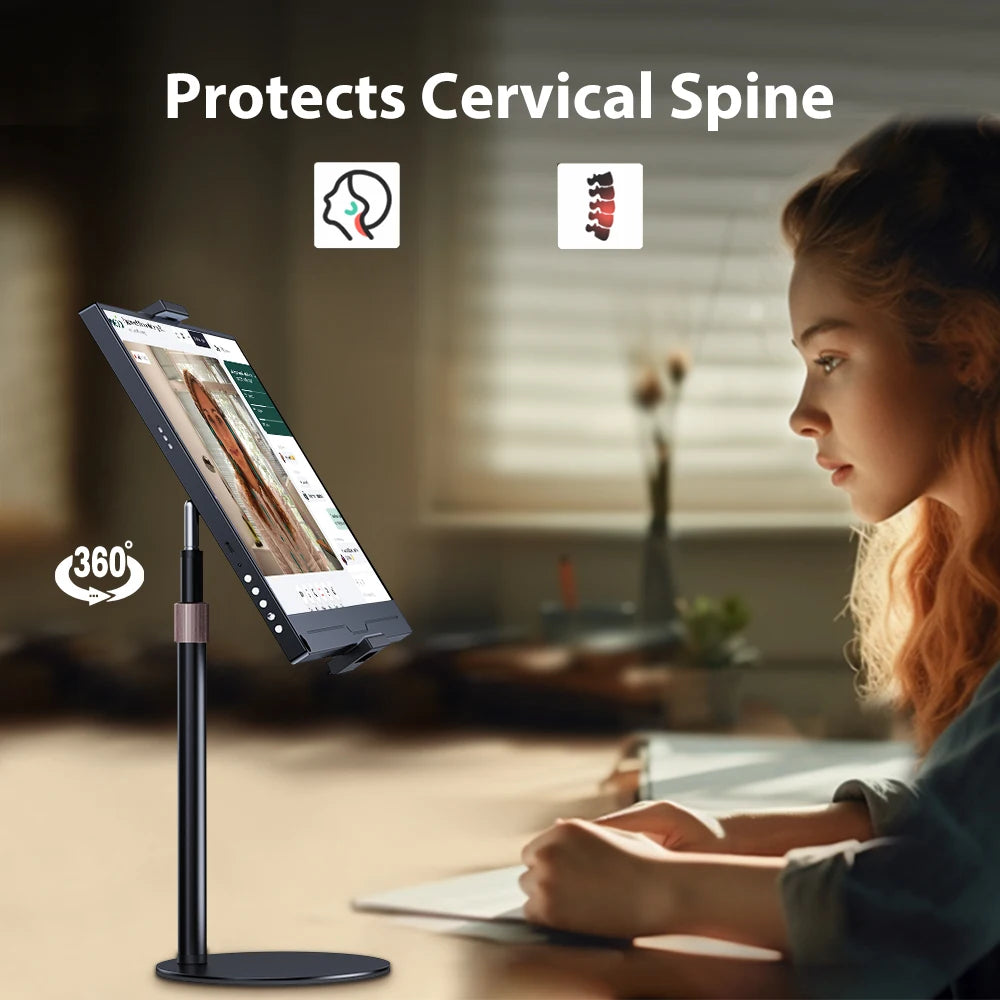 Cdisplay Portable Monitor Stand Adjustable Height Desktop Stand For Phone IPad Tablet Holder  Laptop computer Stand Accessories