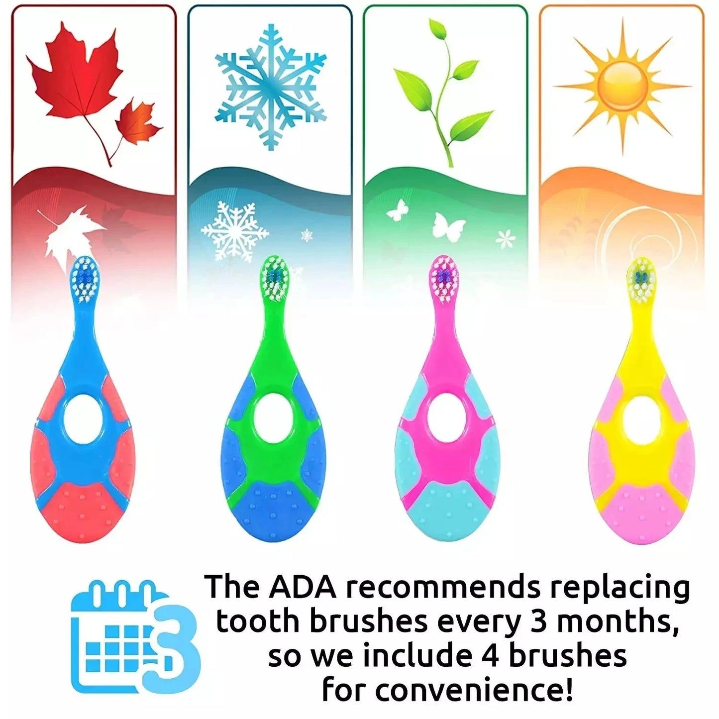 Kids Soft Toothbrush Set