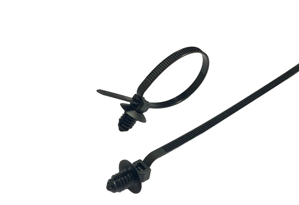 10pcs Wire Harness Fastener Clamp Clips Cable Ties Management Organizers For Car Corrugated Pipe Car-styling