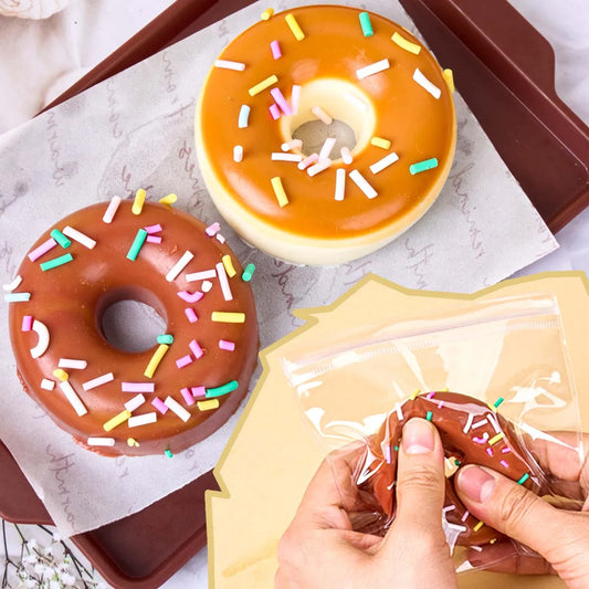 DIY Taba Squishy Kit Set Squishy Making Kit with Doughnut Waffle Strawberry Butter Sticks Mold Fufu Squishy Make Your Own Squish