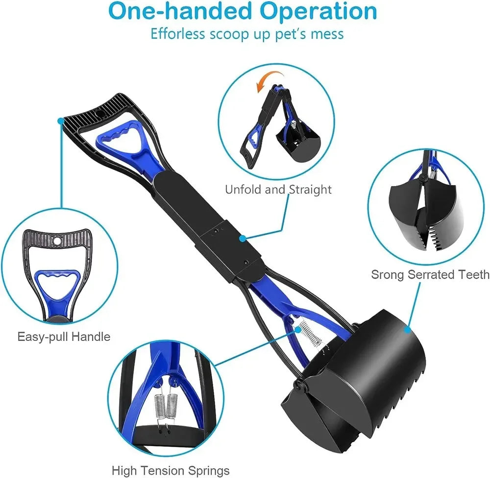 Long Handle Dog Poop Scooper