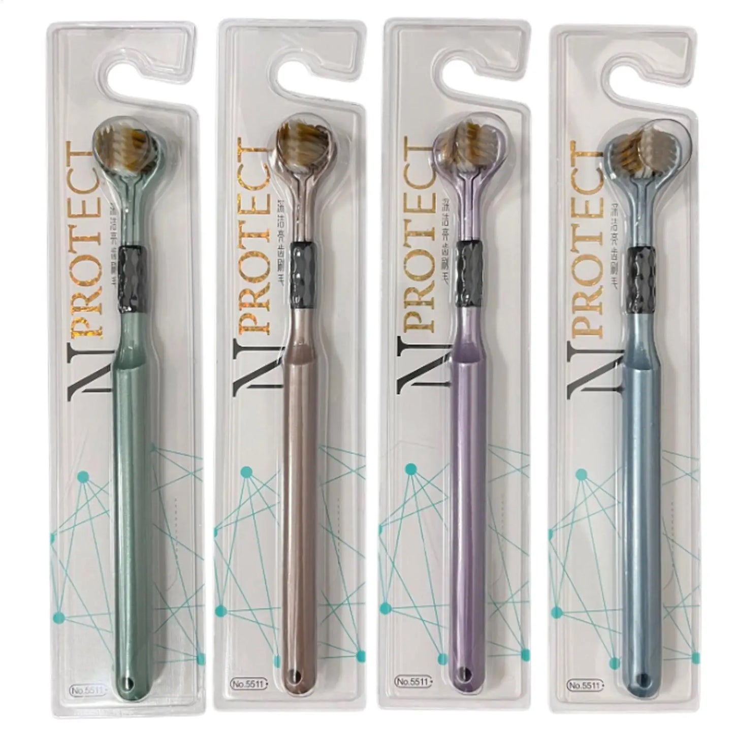 3-Sided Toothbrush