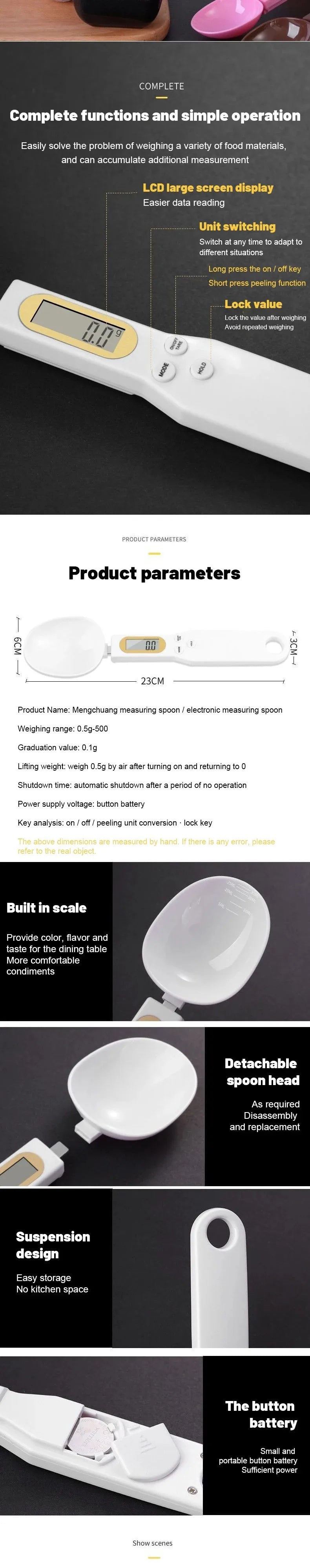 LCD Digital Measuring Spoon