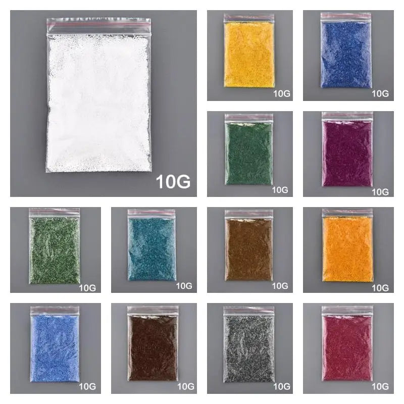 Combustible Sand Handmade Candle Wax DIY Material Kit Pigment Wax Wick Tool Sand Wax Set DIY Making Supplies For Home Decoration