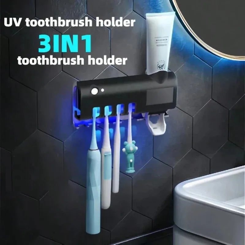 UV Toothbrush Sterilizer & Dispenser