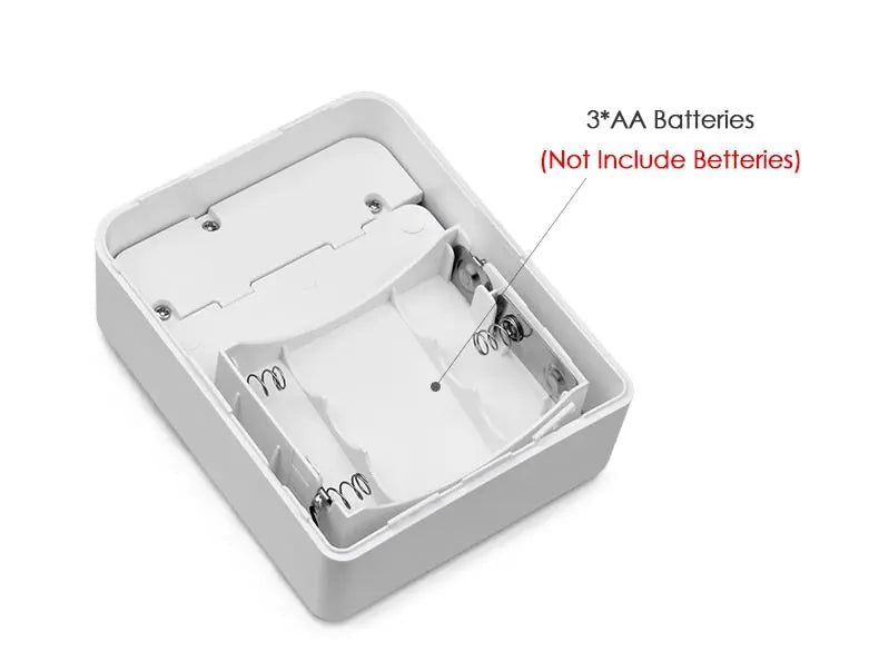 AA Battery Powered Wall Lamp, PIR Motion Sensor, Auto On, Off, Cabinet, Stairs Lighting - PureShop