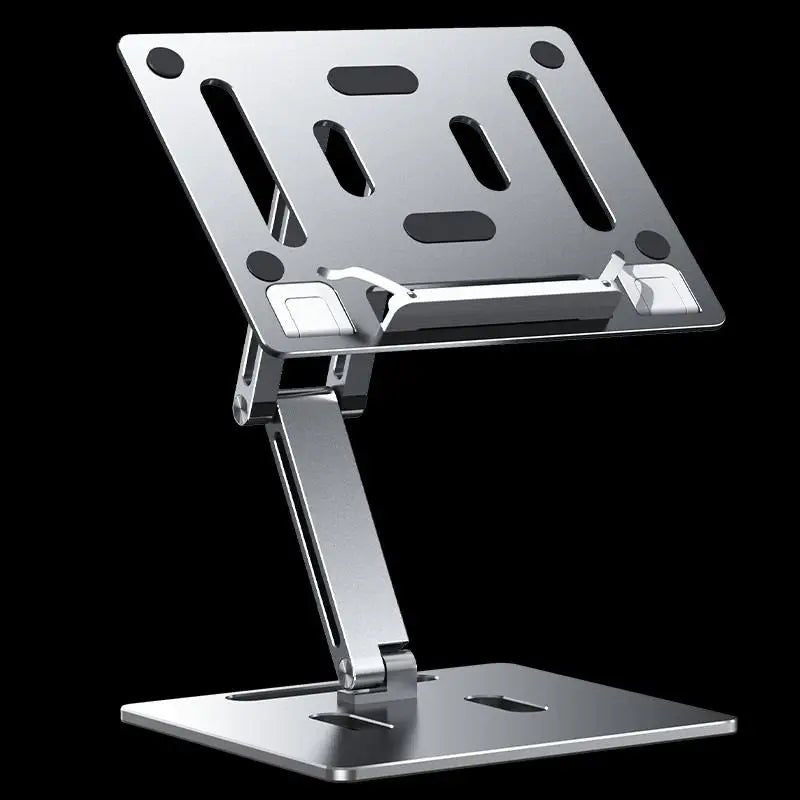 Adjustable Aluminum Laptop Stand with Foldable Base - PureShop