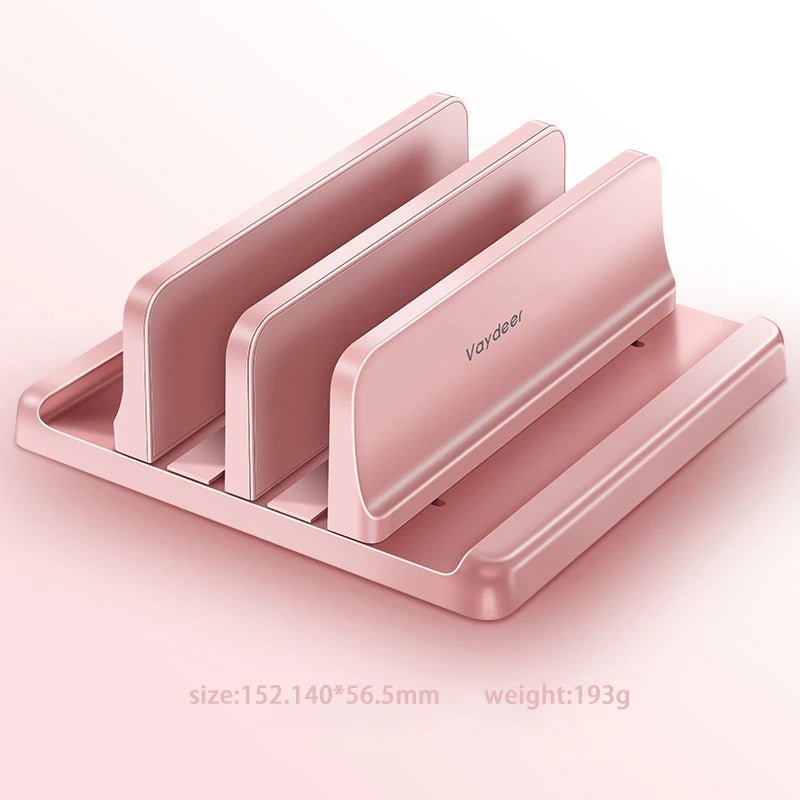 Adjustable Vertical Laptop Stand Space-Saving Dock - PureShop