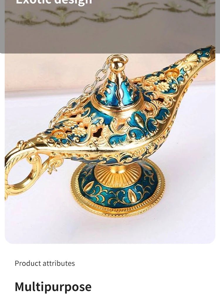 Aladdin Lamp Desktop Crafts Ornament Living Room Study Room Bedroom Decoration Holiday Gift - PureShop